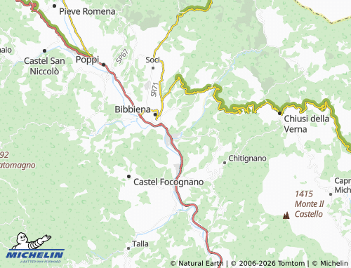Kaart MICHELIN Corsalone - ViaMichelin