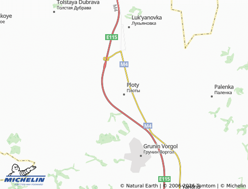 Carte MICHELIN Ploty - ViaMichelin