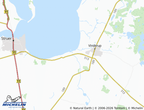 Mappa MICHELIN Handbjerg - ViaMichelin