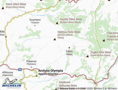 Carte MICHELIN Lasdikas - ViaMichelin