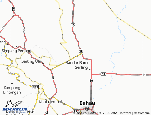 MICHELIN Kampung Seri Ayer Hitam map - ViaMichelin