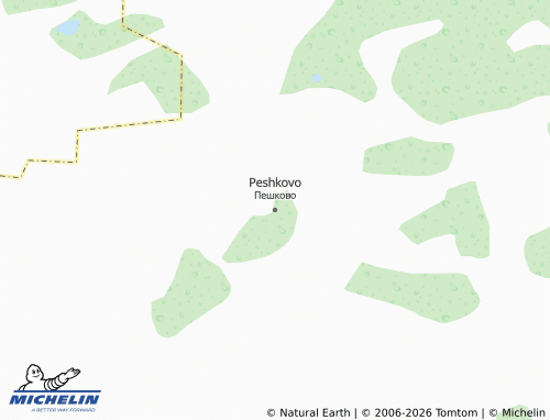 MICHELIN-Landkarte Peshkovo - ViaMichelin