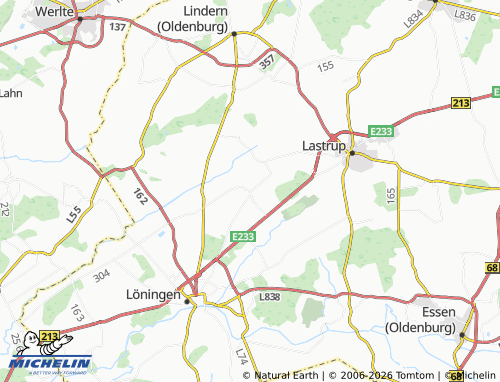 MICHELIN Benstrup map - ViaMichelin