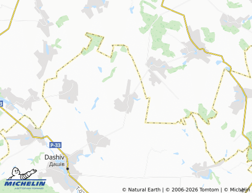 MICHELIN Yastrubyntsi map - ViaMichelin