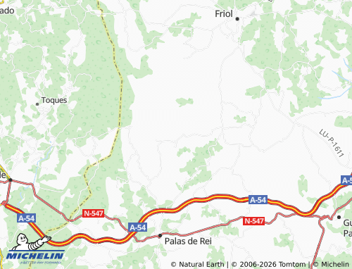 Mapa MICHELIN Fonte de Cervos - ViaMichelin