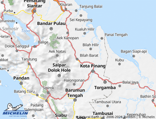 Kaart MICHELIN Labuhan Batu - ViaMichelin