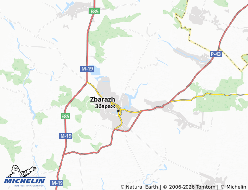 Mappa MICHELIN Bazaryntsi - ViaMichelin