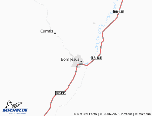 MICHELIN Josué Parente map - ViaMichelin