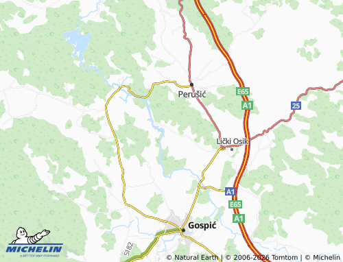 Mapa MICHELIN Mušaluk - ViaMichelin