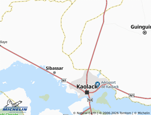 Mapa MICHELIN Sate Ouali - ViaMichelin