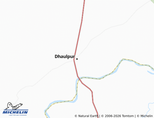 MICHELIN Dhaulpur map - ViaMichelin