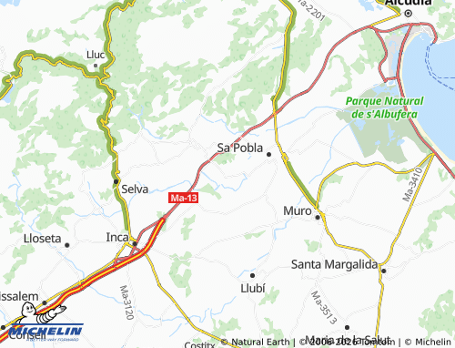 MICHELIN Búger map - ViaMichelin