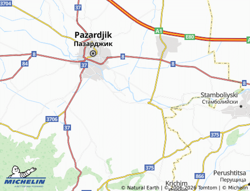 MICHELIN Sinitovo map - ViaMichelin