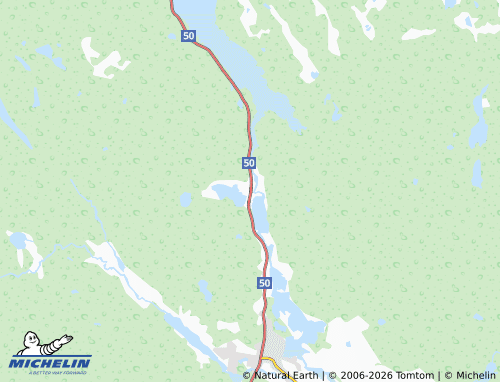Mappa MICHELIN Övertänger - ViaMichelin