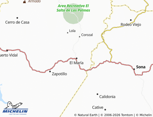 Mappa MICHELIN El María - ViaMichelin