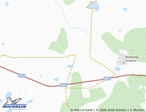 MICHELIN-Landkarte 3071 km - ViaMichelin