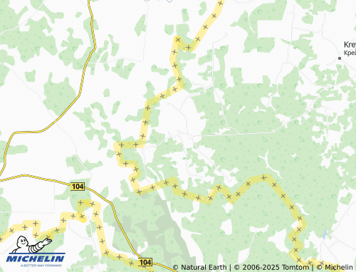 MICHELIN Gol'monty map - ViaMichelin