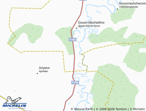 MICHELIN-Landkarte Karanayevo - ViaMichelin