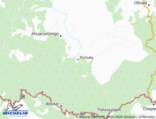 MICHELIN Pochutla map - ViaMichelin