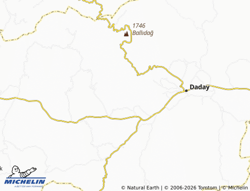 Mapa MICHELIN Dereözü - ViaMichelin