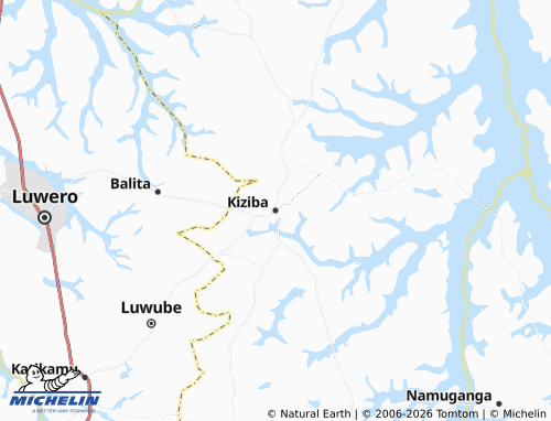 Mappa MICHELIN Kiziba - ViaMichelin
