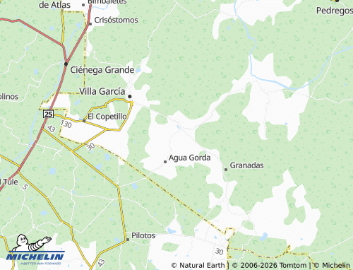 MICHELIN El Rayo map - ViaMichelin