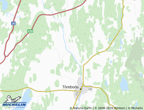Carte MICHELIN Hajstorp - ViaMichelin