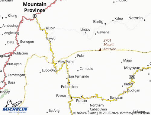 MICHELIN Pula map - ViaMichelin