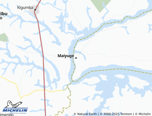 MICHELIN Maiyuge map - ViaMichelin