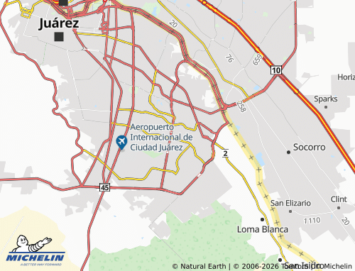 Mappa MICHELIN La Toscana - ViaMichelin