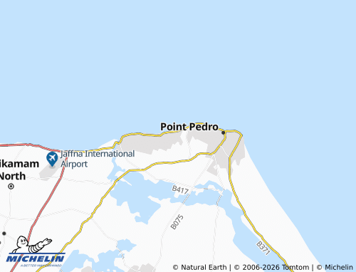 MICHELIN Polikandy East map - ViaMichelin