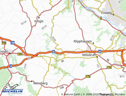 Mappa MICHELIN Schmiedewalde - ViaMichelin