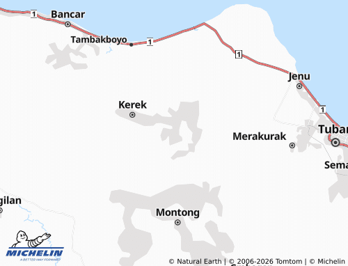 MICHELIN Margomulyo map - ViaMichelin