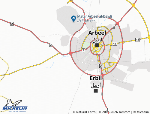 MICHELIN Mardin map - ViaMichelin