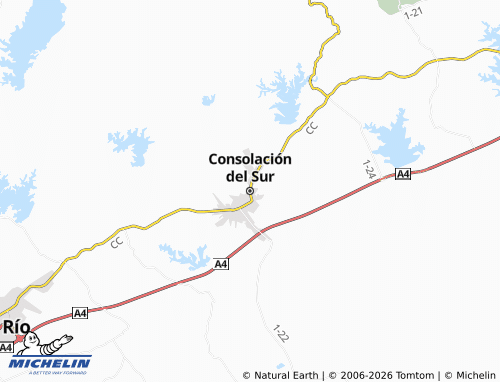 Mappa MICHELIN Consolación del Sur - ViaMichelin