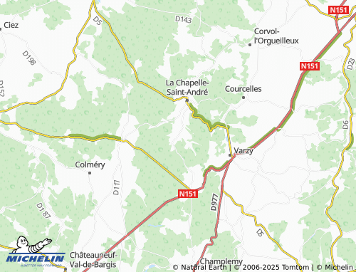 MICHELIN-Landkarte Buzy-le-Buisson - ViaMichelin