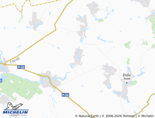 Mappa MICHELIN Brytske - ViaMichelin
