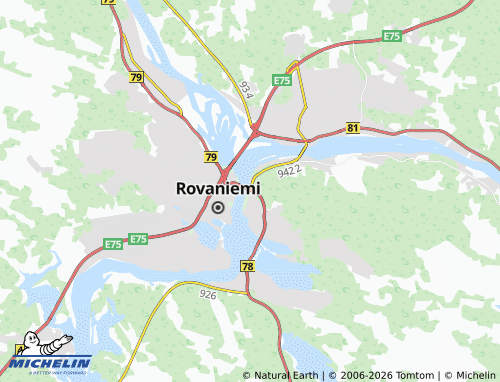 Kaart MICHELIN Pullinpuoli - ViaMichelin