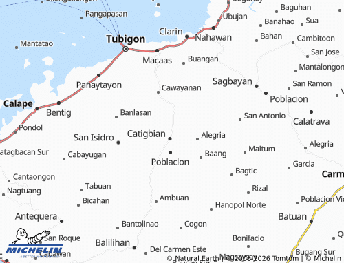 MICHELIN Candumayao map - ViaMichelin