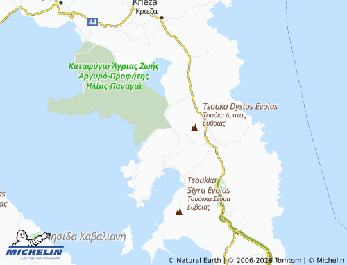 Carte MICHELIN Argyro - ViaMichelin