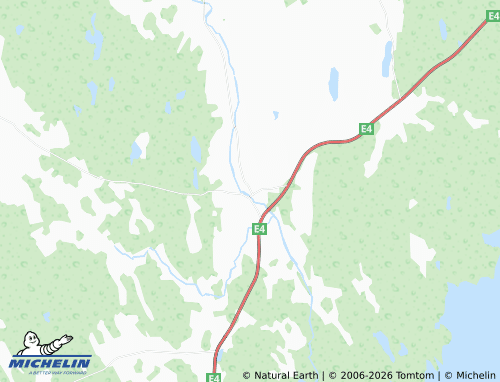 Carte MICHELIN Ånäset - ViaMichelin