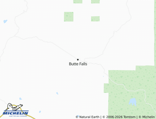 Mappa MICHELIN Butte Falls - ViaMichelin