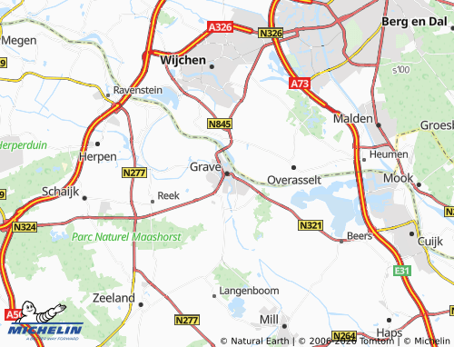 Mapa MICHELIN Grave - ViaMichelin