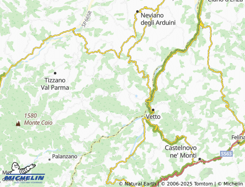 MICHELIN Formiano map - ViaMichelin