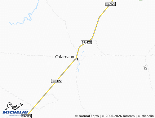 MICHELIN Cafarnaum map - ViaMichelin