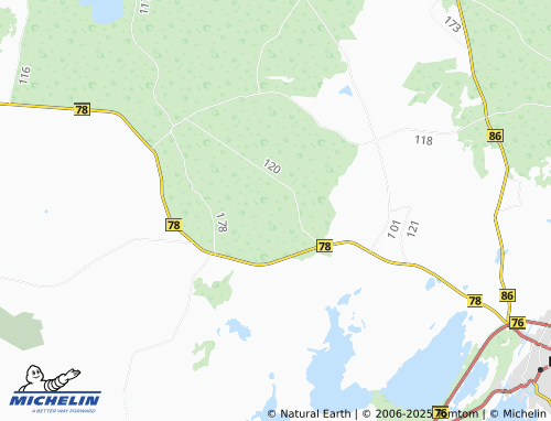 MICHELIN Karida map - ViaMichelin
