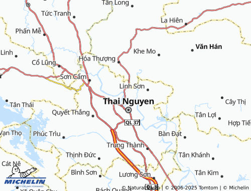 MICHELIN-Landkarte Đồng Bẩm - ViaMichelin