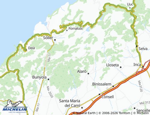 MICHELIN Orient map - ViaMichelin