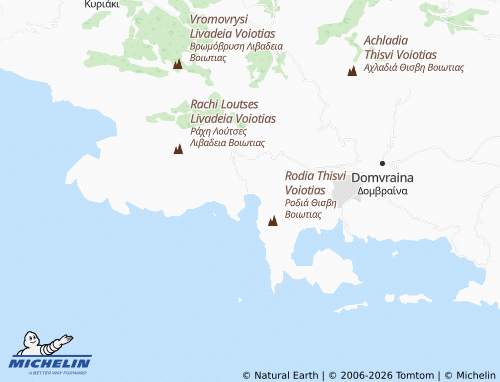 MICHELIN Paralia map - ViaMichelin
