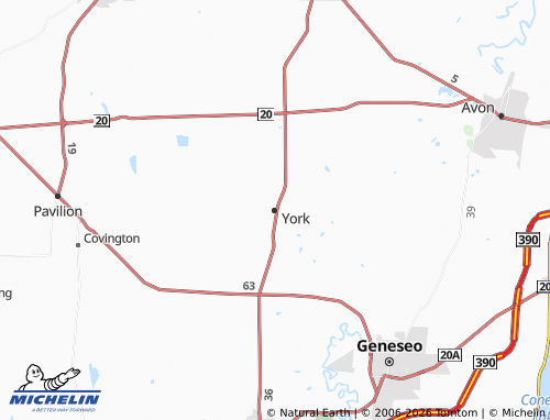 Mappa MICHELIN York - ViaMichelin